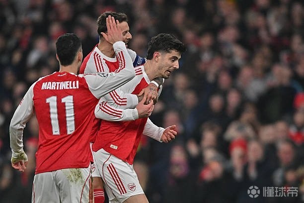 拿满24分，阿森纳是欧冠36队赛制以来首支联赛阶段全胜的球队